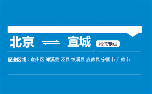 优质北京到宣城物流专线