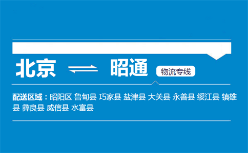 优质北京到昭通物流专线